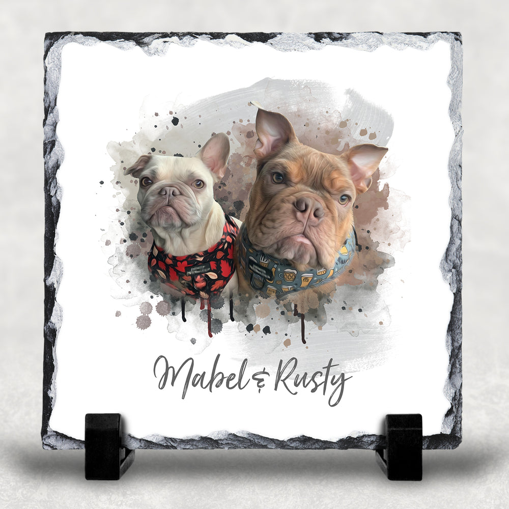 Slate Splat Pet Photo Gift #1 image